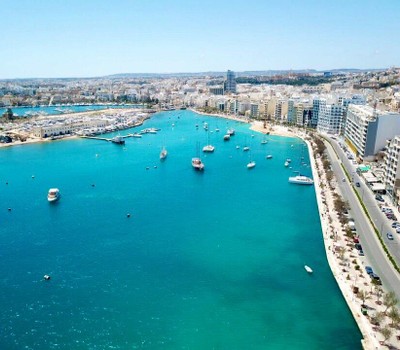 Malta desde el aire